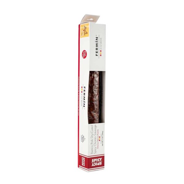 Fermin Spicy Iberico Pork Dry-Cured Chorizo Sausage, 7 oz (198 g) For Cheap