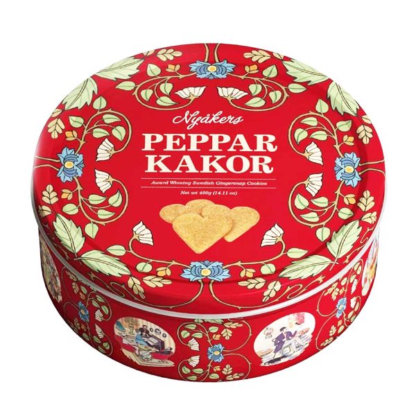 Nyakers Pepparkakor Heart-Shaped Gingersnaps, 14.1 oz (400 g) Cheap