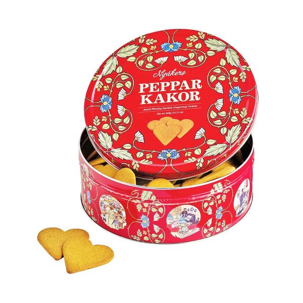 Nyakers Pepparkakor Heart-Shaped Gingersnaps, 14.1 oz (400 g) Cheap - Image 2