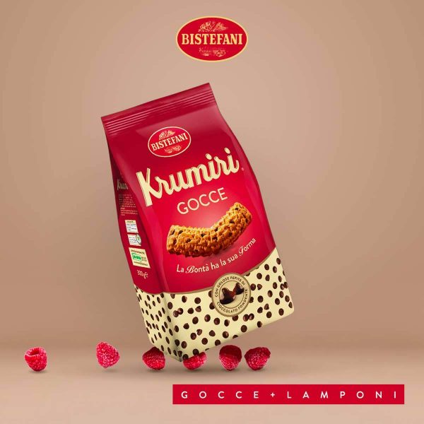 Bistefani Krumiri Gocce with Chocolate Chips Cookies, 10.2 oz (290 g) Discount - Image 4