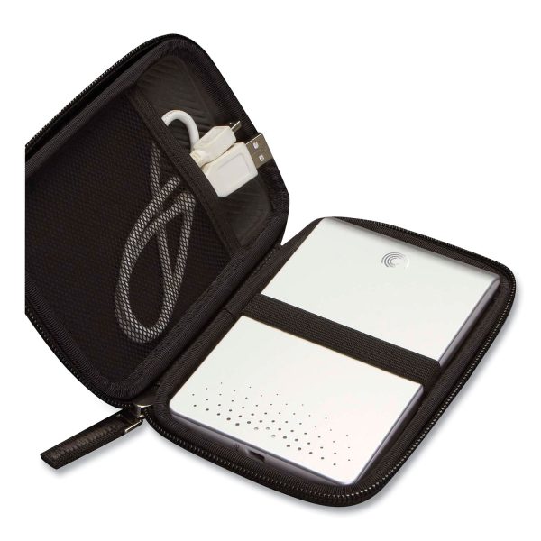 Portable Hard Drive Case, Molded EVA, Black Online Sale - Image 4