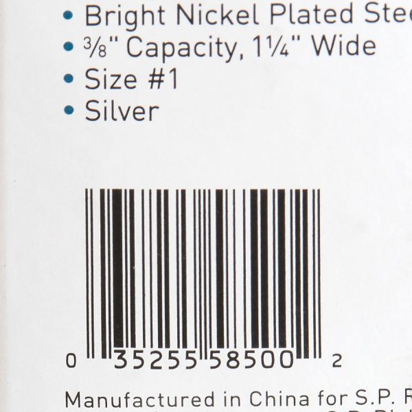 Business Source Bulldog Grip Clips - No. 1 - 1.3  Width - for Paper - Heavy Duty - 36   Box - Silver Sale - Image 5