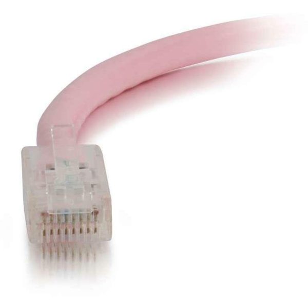 C2G 5 ft Cat6 Non Booted UTP Unshielded Network Patch Cable - Pink - 5 ft Category 6 Network Cable for Network Device - First End: 1 x RJ-45 Network - Male - Second End: 1 x RJ-45 Network - Male - Patch Cable - Pink - 1 Each For Cheap - Image 2
