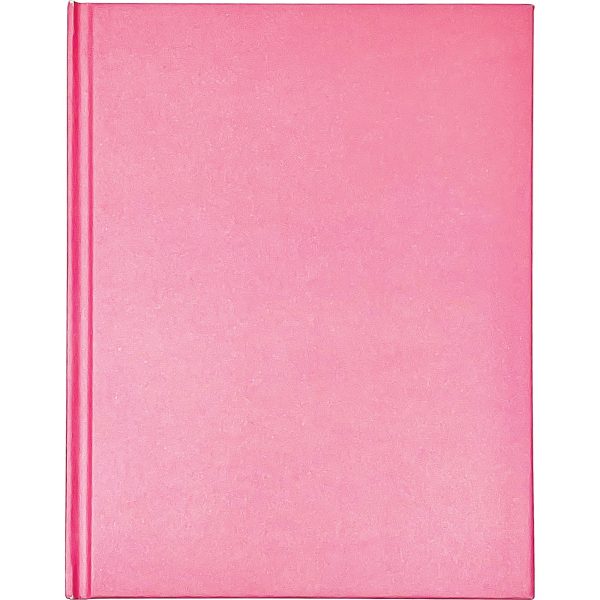 Ashley Hardcover Blank Book - 28 Pages - 6  x 8  - Pink Cover - Hard Cover, Durable - 1 Each on Sale - Image 2