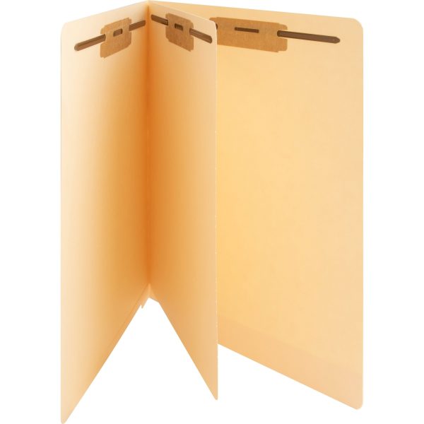 Business Source Letter Recycled Medical File Folder - 8 1 2  x 11  - 3 4  Expansion - 2  Fastener Capacity - End Tab Location - 10% Recycled - 40   Box Online now