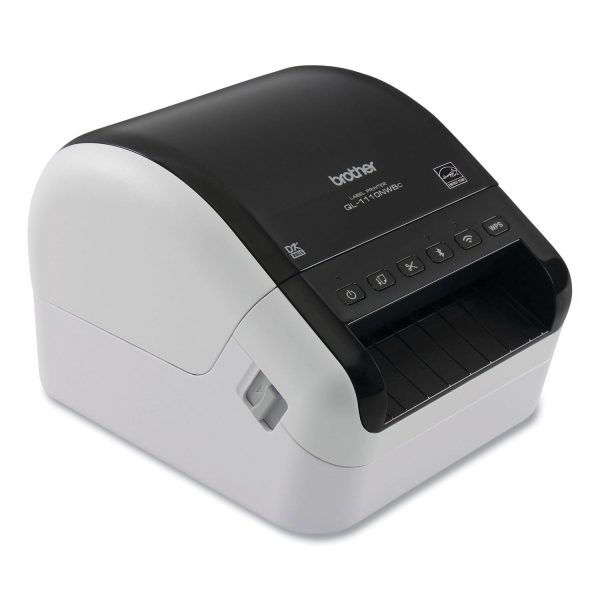 QL-1110NWBC Wide Format Professional Label Printer, 69 Labels min Print Speed, 5.9 x 6.7 x 8.7 Online Hot Sale - Image 3