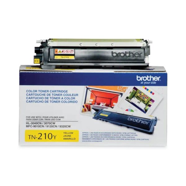 TN210Y Toner, 1,400 Page-Yield, Yellow Hot on Sale