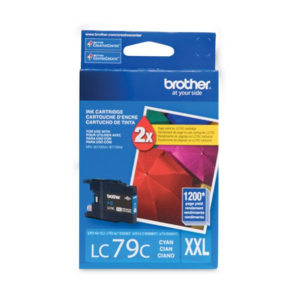 LC79C Innobella Super High-Yield Ink, 1,200 Page-Yield, Cyan Online - Image 5