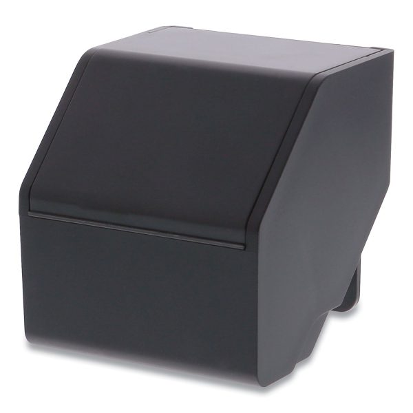 Konnect Desktop Organizer Short Storage Bin, 3.4  x 3.5  x 3.5 , Black Cheap