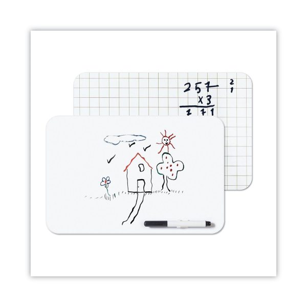 Dry Erase Lap Board, 11.88 x 8.25, White Surface For Cheap - Image 4