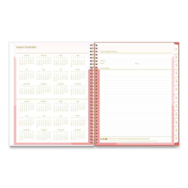 Cali Create-Your-Own Cover Academic Year Weekly Monthly Planner, Pink Artwork, 11 x 8.5, 12-Month (July-June): 2023-2024 For Cheap - Image 5