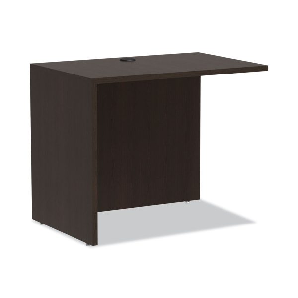 Alera Valencia Series Reversible Return Bridge Shell, 35w x 23.63d x 29.5h, Espresso Discount