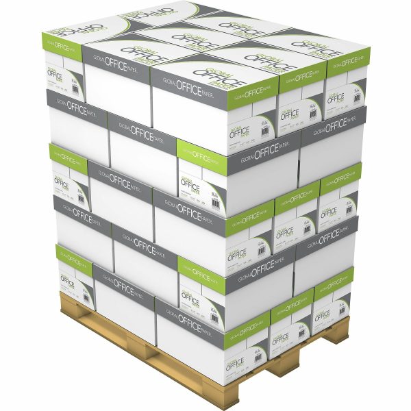 Global Office Premium Multipurpose Paper - 96 Brightness - 11  x 17  - 40   Pallet - 500 Sheets per Ream - White Sale