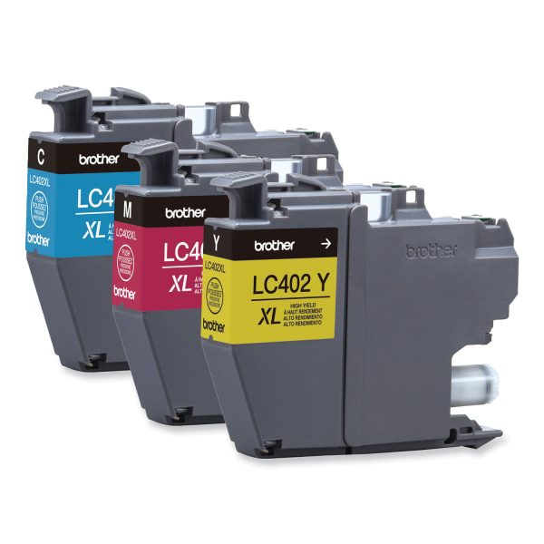 LC402XL3PKS High-Yield Ink, 1,500 Page-Yield, Cyan Magenta Yellow Hot on Sale - Image 4