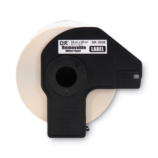 Die-Cut Removable Paper Labels, 1.1  x 2.1 , White, 800 Labels Roll on Sale - Image 4