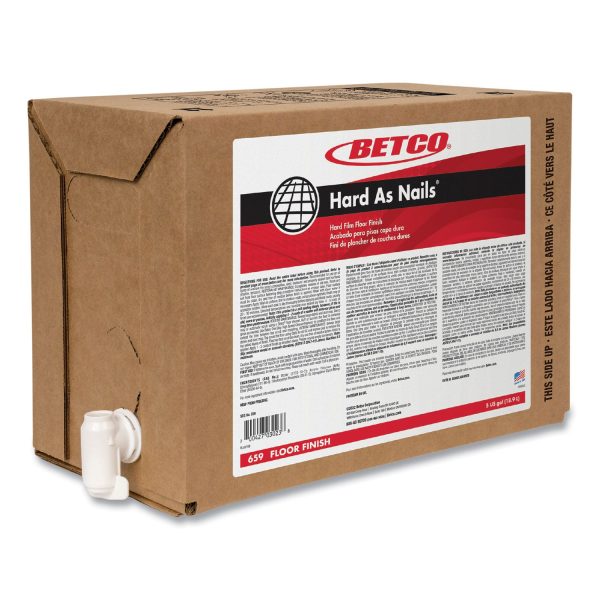 Hard as Nails Floor Finish, 5 gal Bag-in-Box Fashion