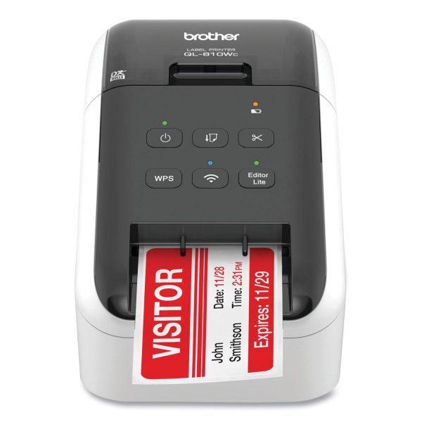 QL-810WC Ultra Fast Label Printer, 110 Labels min Print Speed, 5 x 5.7 x 9.2 Discount - Image 5