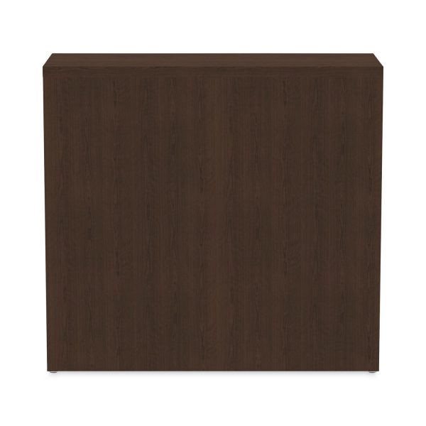 Alera Valencia Series Bookcase, Two-Shelf, 31.75w x 14d x 29.5h, Espresso Online - Image 5