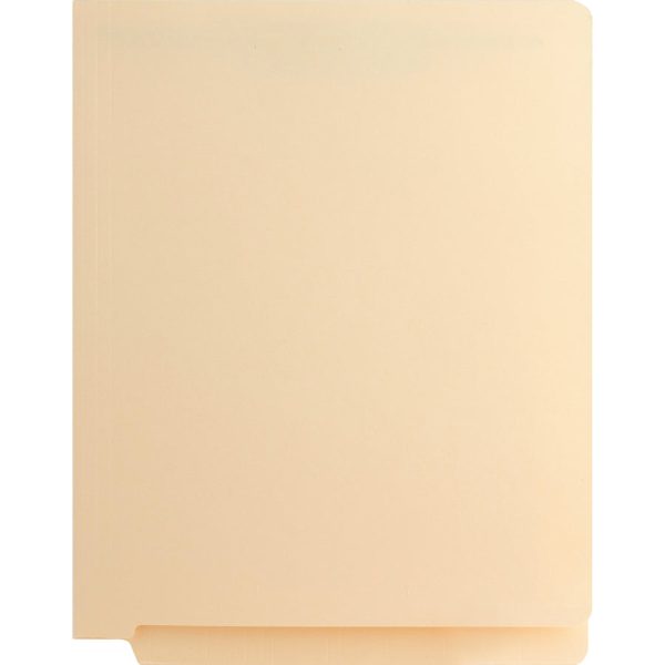 Business Source Letter Recycled Medical File Folder - 8 1 2  x 11  - 3 4  Expansion - 2  Fastener Capacity - End Tab Location - 10% Recycled - 40   Box Online now - Image 4