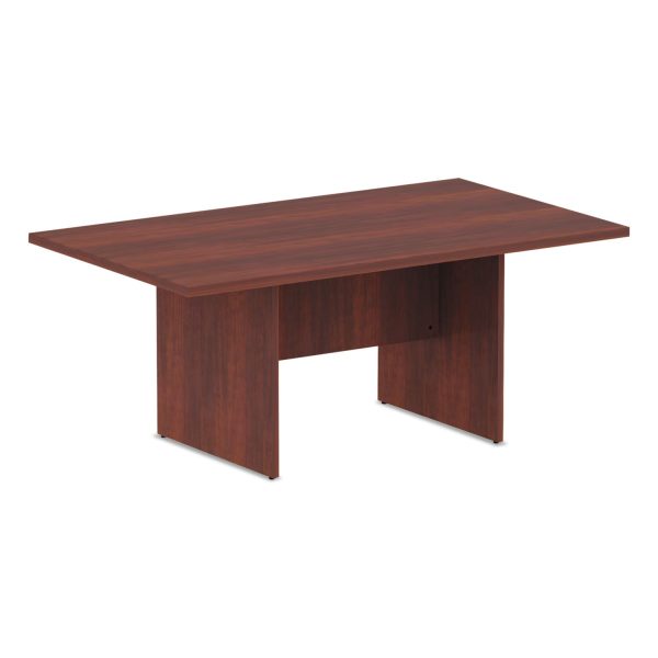 Alera Valencia Series Conference Table, Rectangular, 70.88w x 41.38d x 29.5h, Medium Cherry Online now