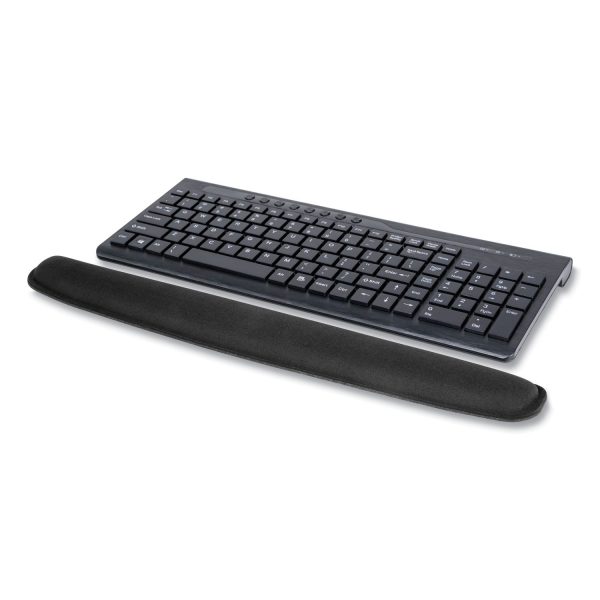 Memory Foam Keyboard Wrist Rest, 2.87 x 18, Black For Discount - Image 2