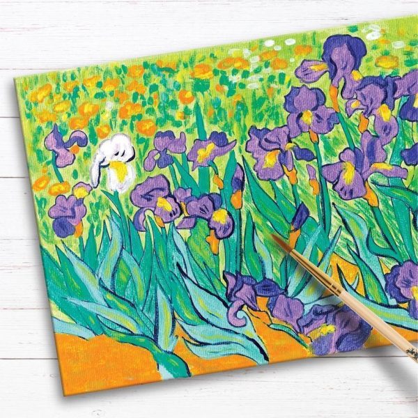Paint By Number Museum Series - Irises Online